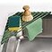 Tomorotec Compact SiliconeCoated Triangle Dish Drying Rack for Sink Corner Foldable Stainless Steel OverTheSink Organizer and Storage Shelf Army Green