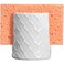 Home Acre Designs Sponge Holder for Kitchen Sink Rustic Farmhouse Home Kitchen Decor White Ceramic