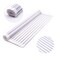 Bigdata&amp;BetterLife BigdataBetterLife Multi Purpose Roll Up Dish Drying Rack White Dish Drying Mat with Rack for KitchenHeavy Duty Foldable SiliconeCoated Stainless Steel Sink Dry Rack White205 x 131