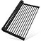 MERRYBOX Roll Up Dish Drying Rack Silicone Wrapped Over The Sink Dish Rack Foldable Dish Drainer AntiSlip Dish Racks for Kitchen Counter Multipurpose Kitchen Sink Drying Rack 18 x 13 Black
