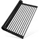 MERRYBOX Roll Up Dish Drying Rack Silicone Wrapped Over The Sink Dish Rack Foldable Dish Drainer AntiSlip Dish Racks for Kitchen Counter Multipurpose Kitchen Sink Drying Rack 18 x 13 Black
