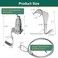 appacare 16 Pcs Picture Rail Hanging SystemPicture Rail Hooks Molding Hooks Picture Rail HangersAdjustable Picture Wire Hooks Kit with 3ft 1 m Length Cable with LoopPicture Hanging Kit