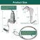 appacare 16 Pcs Picture Rail Hanging SystemPicture Rail Hooks Molding Hooks Picture Rail HangersAdjustable Picture Wire Hooks Kit with 3ft 1 m Length Cable with LoopPicture Hanging Kit