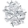 AccEncyc 20 Pack 34mm Frameless Mirror Holder Clips Clear Mirror Mounting Clip Plastic Glass Retainer Clips Mirror Mounting Hardware with Screw and Anchors for Wall Cabinet Door