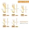 PAN PARRY 230PCS Picture Hanging Kit Heavy Duty Picture Hangers for Drywall 5 Sizes 10010lbs Picture Hooks for Hanging Hardware Mirror Pictures Frame Hanger Include Nails