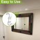 appacare 25 Pack Molding HooksSteel Picture Rail Hangers HooksWide Picture Rail Molding Hooks White