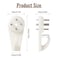 Binxus 60 Pcs Picure Hangers Hanging Kit Concrete Wall Hooks Stucco Hooks Invisible Nail Hangers No Drilling Damage for Hanging Picture Invisible Nail25 LBS Weight Load