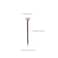 AIEX 50 Pieces Hanging Nails Photo Hanging Solutions Plaster Frame Hangers with Plastic Storage Box