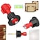 Anfu ANFU Picture Hanging Marking Dot Tool Keyhole Slot Marking Tool Picture Mounting Tool Wall Marker Hanging Pictures Red 2 Pack