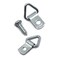 Picture Hang Compact Triangle Ring Mini 1Hole Art Hanger for Wood Frames 100 Pcs per Pack Screws Included