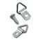 Picture Hang Compact Triangle Ring Mini 1Hole Art Hanger for Wood Frames 100 Pcs per Pack Screws Included