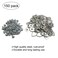 EesTeck 150 Pack Small DRing Steel Picture Hangers with Screws Picture Frames Picture Hang Solutions for Hanging Clock Paintings Artwork Picture Frame Hook Photos