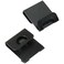 heyous Heyous 100PCS Photo Frame Clips Black Metal S Hook Back Plate Serrated Clip Photo Frame Hardware for Photo Frame and Canvases