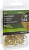 Hillman 42087 Brass Conventional Picture Hanger 30lbs Value Pack of 50