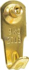 Hillman Professional Picture Hangers Brass 20 lb 3 Pack 122268