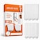JELLYSUB 28Pairs56 Strips Large Picture Hanging Strips Heavy Duty Removable Hook and Loop Tape Picture Hanger Damage Free Adhesive Strips for Frame Hanging and Christmas Decorations