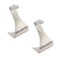 Joyangy Set of 30 Silver Picture Rail Hooks Moulding Hangers for Photo Frames Heavy Duty Hanging Hooks