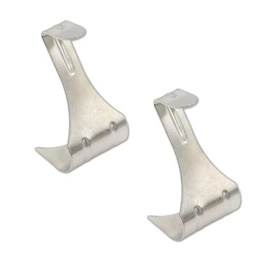 Joyangy Set of 30 Silver Picture Rail Hooks Moulding Hangers for Photo Frames Heavy Duty Hanging Hooks