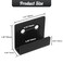 LOUZAGO 10 Pcs Wall Hanger Stainless Steel Wall Mount Brackets Hook Wall Tile Bracket Heavy Duty Wall Hanger Brackets Wall Tile Hanger for Picture Frame Mirrors Tile Display Black Small
