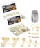 Mr. Pen Mr Pen Picture Hanging Kit 410 pcs Gold Assorted Hooks Nails Sawtooth Hangers DRings Steel Wire Ring Hooks Home Wall Mount Hardware for Frames Canvas Dcor