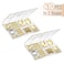 Mr. Pen Mr Pen Picture Hanging Kit 410 pcs Gold Assorted Hooks Nails Sawtooth Hangers DRings Steel Wire Ring Hooks Home Wall Mount Hardware for Frames Canvas Dcor