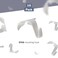 Stas Picture Multipack STAS Molding Hooks for picture rails 10 White