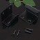 Murtenze 10Pack Tile Bracket Stainless Steel Wall Hanger Fastener Bracket Wall Hook Picture Frame Fixing Brackets Hooks with Mounting Screws for Ceramic Tile DisplayBlack Inner Width 20mm079