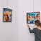 PercyEffie 12pcs Picture Rails Hangers Pictures Rail Hanging System 65ft Picture Rail Hooks Pictures Wire hangig kit Stainless Steel Art Adjustable Gallery Rails Frame Cable Ceiling Hooks Frame