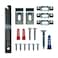 Picture Hang PHS Anti Theft ers Bulk Pack 100 Pack Security Frame Lock Hanging Kit with THead Screws Earthquake Proof Art Hangers for Museums Galleries Hotels Holds 15 lbs