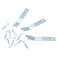 QWORK TScrew Security Hangers 100 Pcs T Head Security Screws 3 Pcs T Screw Wrenches Secure Picture Frames Lock Artwork