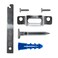 Picture Hang Security ers for Cleats T Lock Security Hangers Extra Frame Lock for Wood Frames 10 Pack with Wrench Cleats Not Included