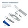 Picture Hang Security ers for Cleats T Lock Security Hangers Extra Frame Lock for Wood Frames 10 Pack with Wrench Cleats Not Included