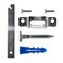 Picture Hang Security ers for Cleats T Lock Security Hangers Extra Frame Lock for Wood Frames 10 Pack with Wrench Cleats Not Included