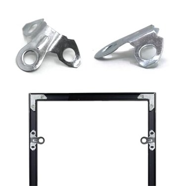 Picture Hang Snap Hanger Framing Tools for 11 Metal Picture Frames Unique Boomerang Shape Wall Hanger 100 Pcs per Pack