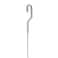 Picture Hang Steel ing Cord 2mm Diameter 72Inch with Large Hook Compatible with TR101 Wall Track ing System Supports Up to 28 lbs 5 Pack