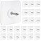 Tivcck 20pcs Adhesive Wall Mount Screw Hooks Heavy Duty Adhesive Hooks Seamless Screws for Wall Mount Shelf Kitchen Bathroom Home Office 14 mm13 lbsMax