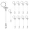 OTTFF 10 Pack 32 ft Ceiling Sign Hanger Suspension Cable Wire for Hanging LED Panel Light Billboards