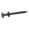 National Hardware N260129 Bearclaw Hangers with Anchors Double Headed Screws for Multi Purpose Wall Hanging Projects Up to 30 LBS in Drywall Black Oxide
