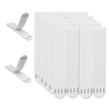 Gisde Large Picture Hanging Strips Heavy Duty 16Pairs32 Strips Sticky Picture Hangers for Walls No Damage Wall Picture Hangers Without Nails Refill Adhesive Poster Strips