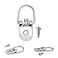 Picture Hang PHS Heavy Duty DRing ers 100 Pack with Screws Picture Frame Hanging Hardware for Wood Frames D Rings for ing 25lb Support