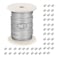 KABB Picture Hanging Wire PlasticCoated Stainless Steel Wire with 50pcs Aluminum Crimping Loop Sleeve for Hanging Photo Frame Artwork Mirror Bird Feeder String Light Plant Climbing 15mm x 98Feet