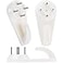 Hoedia Picture Hangers40 Pack ConcreteStuccoHard Wall Hooks for Hanging Picture Tapestry Clocks and MoreHeavy DutyNo Damage or Drilling