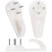 Hoedia Picture Hangers40 Pack ConcreteStuccoHard Wall Hooks for Hanging Picture Tapestry Clocks and MoreHeavy DutyNo Damage or Drilling