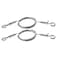 SIDENUO Heavy Duty Picture Hanging Wire Kit Supports 66 lbs2 Pack Picture Frame Hanging Kit with Adjustable Hooks and 15m x15mm Stainless Steel Wire Rope for Hanging ArtworkMirrorsand Paintings