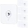Uniclife 20 Pcs Adhesive Picture Hooks 20 lbs Max 22Load No Drill Screw Stickers Heavy Duty Picture Hangers Without Nails No Nail Wall Hooks for Hanging Frame Hanger Sticky Hook for Bathroom Kitchen