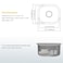 MONSINTA Bar Sink 14 x 12 x 8 Undermount Kitchen Sink T304S Stainless Steel RV Kitchen Sinks Small Kitchen Sinks With Sink Drain Strainer Use at Rv BarOutdoor Laundry and UtilityBathroom