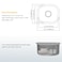 MONSINTA Bar Sink 14 x 12 x 8 Undermount Kitchen Sink T304S Stainless Steel RV Kitchen Sinks Small Kitchen Sinks With Sink Drain Strainer Use at Rv BarOutdoor Laundry and UtilityBathroom