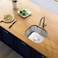 MONSINTA Bar Sink 14 x 12 x 8 Undermount Kitchen Sink T304S Stainless Steel RV Kitchen Sinks Small Kitchen Sinks With Sink Drain Strainer Use at Rv BarOutdoor Laundry and UtilityBathroom