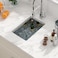 Sarlai Stainless Steel Bar Sink Undermount 10x18x8 Undermount Bar Prep RV Small Kitchen Sink 16 Gauge Stainless Steel Single Bowl Under Counter Small Outdoor Sinks Basin