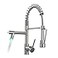 AIMADI Commercial Pull Down Kitchen Faucet Sprayer with LED LightSingle Handle Stainless Steel Kitchen Sink Faucets with Pull Down SprayerSuitable for Farmhouse Camper Laundry Rv Bar